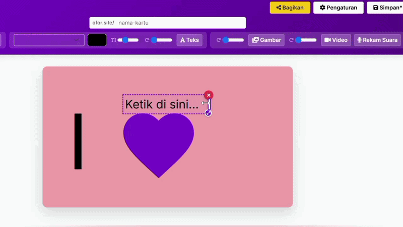 Kartu Ucapan Digital Unik